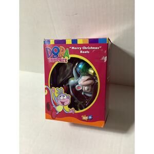NEW 2003 Dora the Explorer Boots the Monkey Christmas Ornament  American Greet